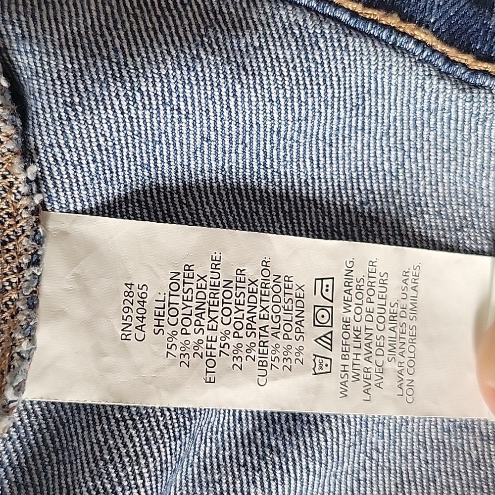 Children's Place Jean Jacket - Size 4 - Picture 5 of 5